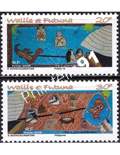 Wallis et Futuna, n° 683 à 684 neufs, timbres Dom-Tom