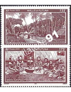 Wallis et Futuna, n° 643 à 644 neufs, timbres Dom-Tom