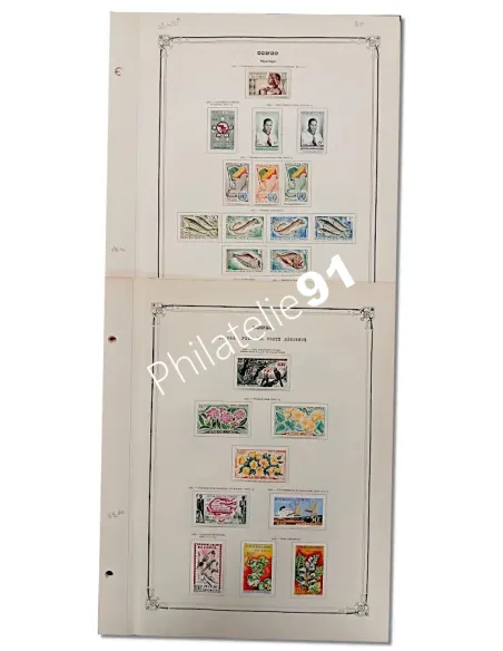 Lot de timbres de Congo, collection Lot Tous Pays