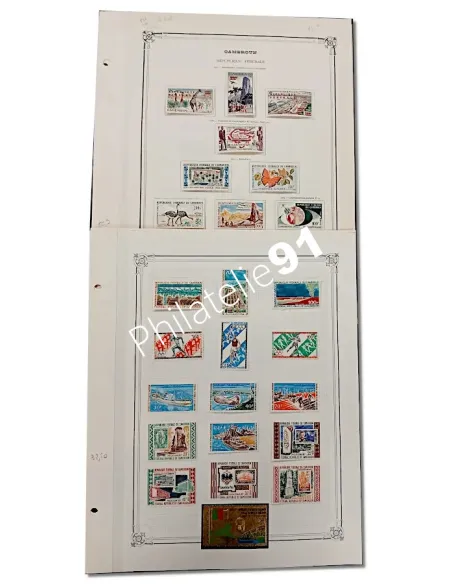 Lot de timbres du cameroun, collection Lot Tous Pays