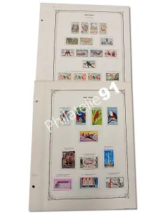 Lot de timbres du Sénégal, collection Lot Tous Pays