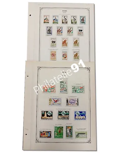 Lot de timbres du Niger, collection Lot Tous Pays