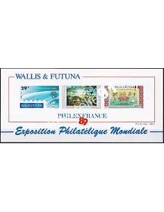 Wallis et Futuna, BF n° 4 non dentelé neuf, collection timbres Dom-Tom