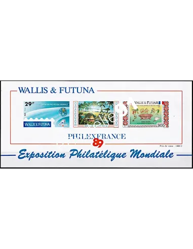 Wallis et Futuna, BF n° 4 non dentelé neuf, collection timbres Dom-Tom