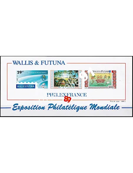 Wallis et Futuna, BF n° 4 non dentelé neuf, collection timbres Dom-Tom