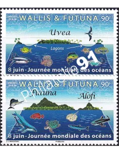 Wallis et Futuna, n° 907 à 908 neufs, timbres Dom-Tom