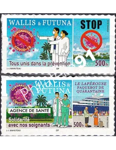 Wallis et Futuna, n° 930 à 931 adhésifs, timbres Dom-Tom