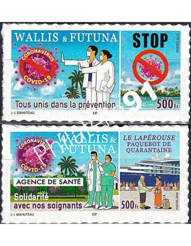 Wallis et Futuna, n° 930 à 931 adhésifs, timbres Dom-Tom
