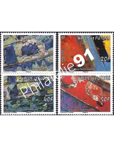 Wallis et Futuna, n° 702 à 709 neufs, timbres Dom-Tom
