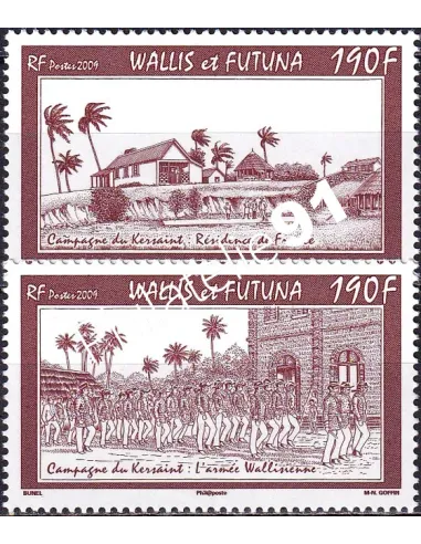 Wallis et Futuna, n° 723 à 724 neufs, timbres Dom-Tom