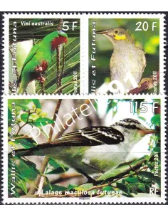 Wallis et Futuna, n° 749 à 751 neufs, timbres Dom-Tom
