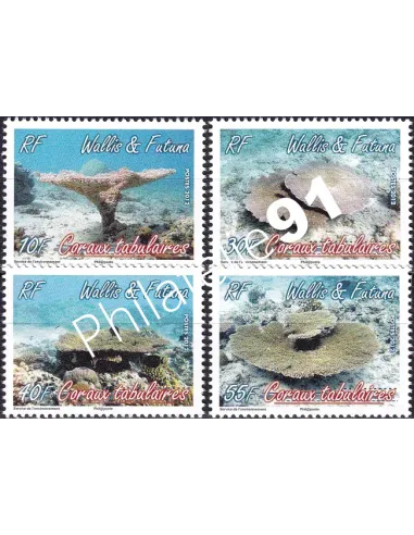 Wallis et Futuna, n° 764 à 767 neufs, timbres Dom-Tom