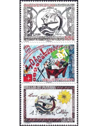 Wallis et Futuna, n° 842 à 844 neufs, timbres Dom-Tom