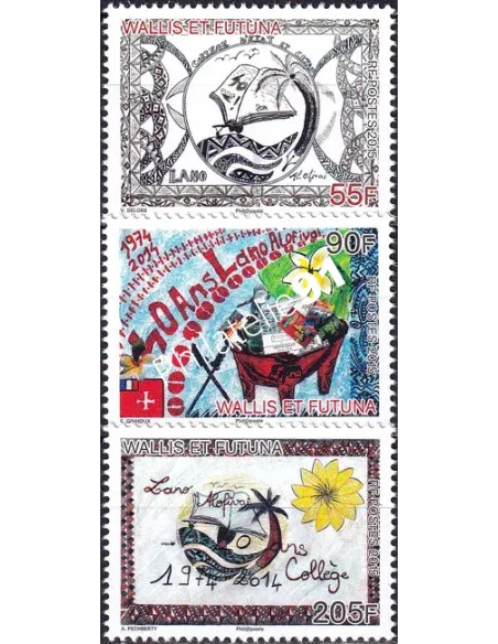 Wallis et Futuna, n° 842 à 844 neufs, timbres Dom-Tom