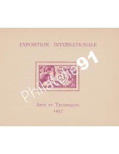 Wallis, Bloc-Feuillet  n° 1 - Collection timbres colonies