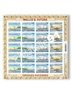 Wallis & Futuna, n° 936 à 939 neufs, en feuille, timbres Dom-Tom
