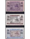 Mauritanie, n° 36 à 38 charnière, timbres Colonies françaises