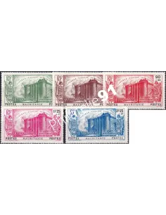 Mauritanie, n° 100 à 104 charnière, timbres Colonies françaises