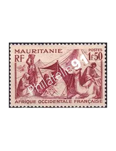 Mauritanie, n° 112A charnière, timbres Colonies françaises