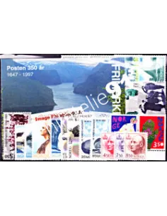 Timbres de Norvège - Année complète neuve 1995