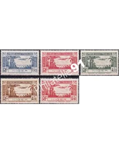 NIGER, PA n° 1 à 5 charnière, timbres des colonies françaises