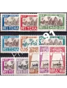 TCHAD, Taxe n° 12 à 22 charnière, timbres colonies françaises
