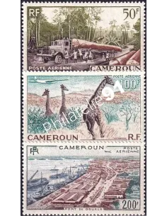 Cameroun, PA n° 46 à 48 charnière, timbres colonies francaises