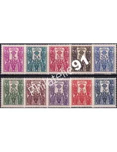 Cameroun, Taxe n° 14 à 23 charnière, timbres colonies francaises