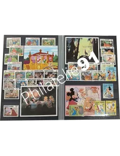 Lot de timbres et BF Thématique Disney,  timbre Monde