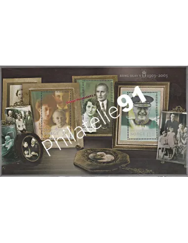 Timbres de Norvège - BF n° 25- PERSONNAGES