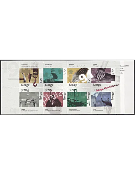 Carnet de Timbres de Norvège n° 1203 - Poste Norvégienne.