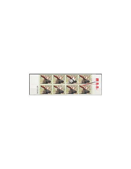 Carnet de Timbres de Norvège n° 1300 - Thématique : Animaux sauvages