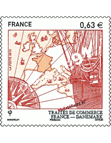 Timbre de France n° 4809 - Fête du timbre - Le timbre fête l'air