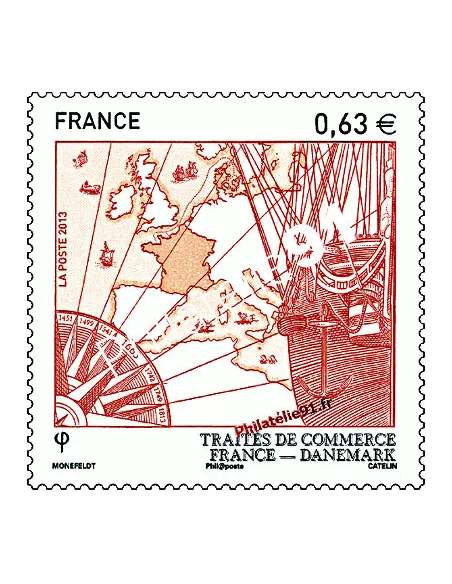 Timbre de France n° 4809 - Fête du timbre - Le timbre fête l'air