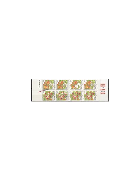 Carnet de Timbres de Norvège n° 1161 - Thème : FRUITS.