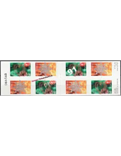 Carnet de Timbres auto-adhésifs de Norvège n° 1395 - Thème : noël.