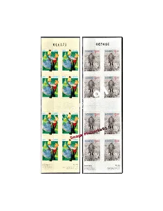 2 Carnets de Timbres de Norvège n° 1375 et 1376 - Thème : CONTES.