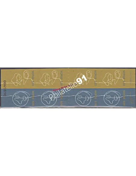 Carnet de Timbres auto-adhésifs de Norvège n° 1431 - Thématique : Poste norvégienne.