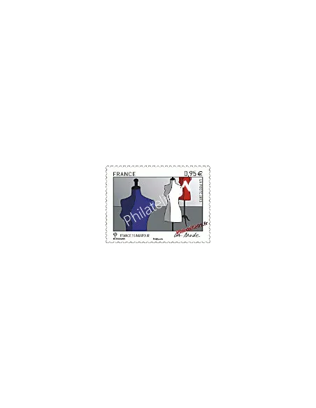 Timbre de France n° 4826 - Émission commune France-Singapour. La mode