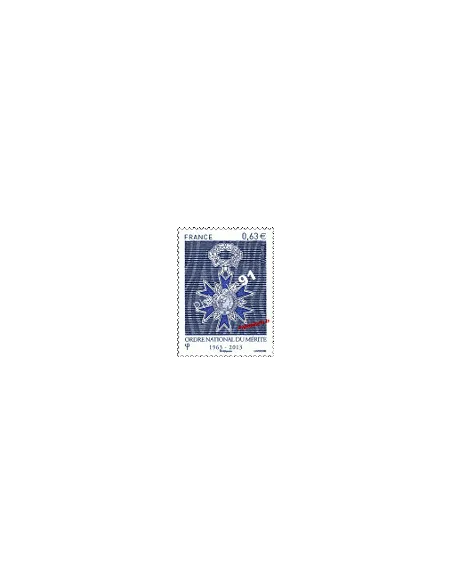 Timbre de France n° 4830 - Ordre national du Mérite 1963 - 2013