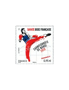 Timbre de France n° 4831. Savate boxe française - Championnat du monde 2013