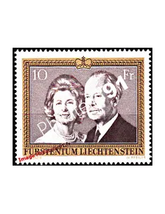 Timbre du LIECHTENSTEIN n° 557 - Thématique : Personnalités