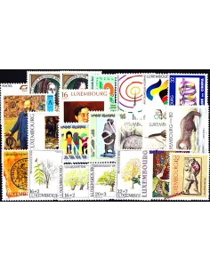 Timbres du Luxembourg - Année complète neuve 1996