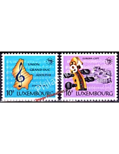 Timbres du LUXEMBOURG n° 1075 à 1076 - EUROPA 1985 - Musique