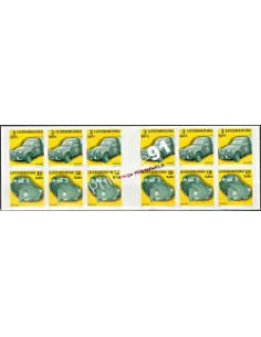 Carnet de Timbres du Luxembourg n° 1487  - Voitures Postales