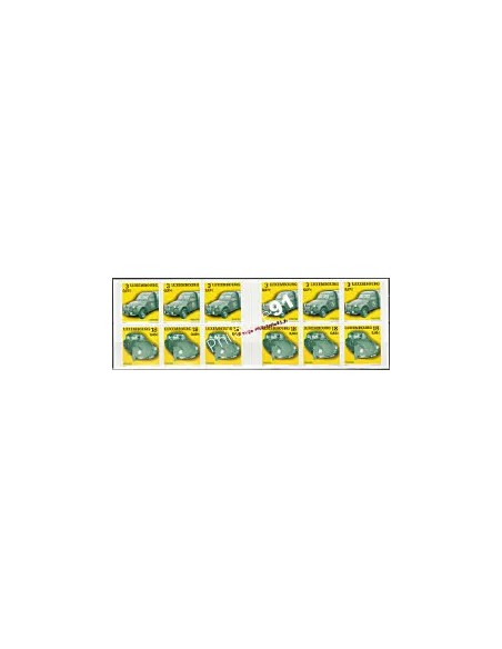 Carnet de Timbres du Luxembourg n° 1487  - Voitures Postales