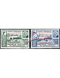 Wallis et Futuna n° 131 à 132 - Timbres des colonies françaises
