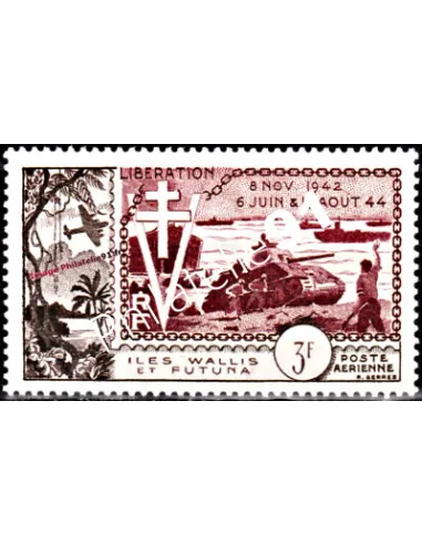 WALLIS ET FUTUNA - PA n° 14, timbres des colonies françaises