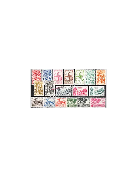 Timbres du Togo - n° 236 à 253 colonie Française.