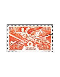 Timbre d'INDOCHINE PA n° 39, Victoire, timbre des colonies